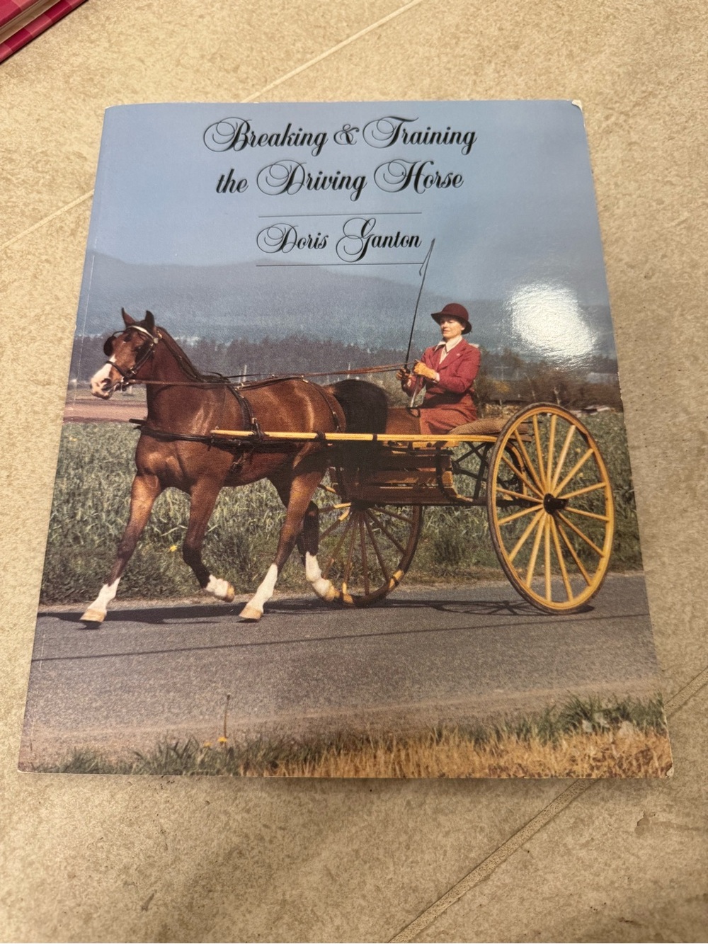 Vintage Breaking & Training the Driving Horse Book Doris Ganton Amish Homestead